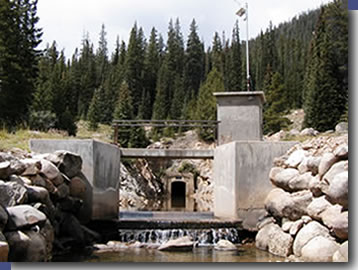 Twin Lakes Tunnel Outlet